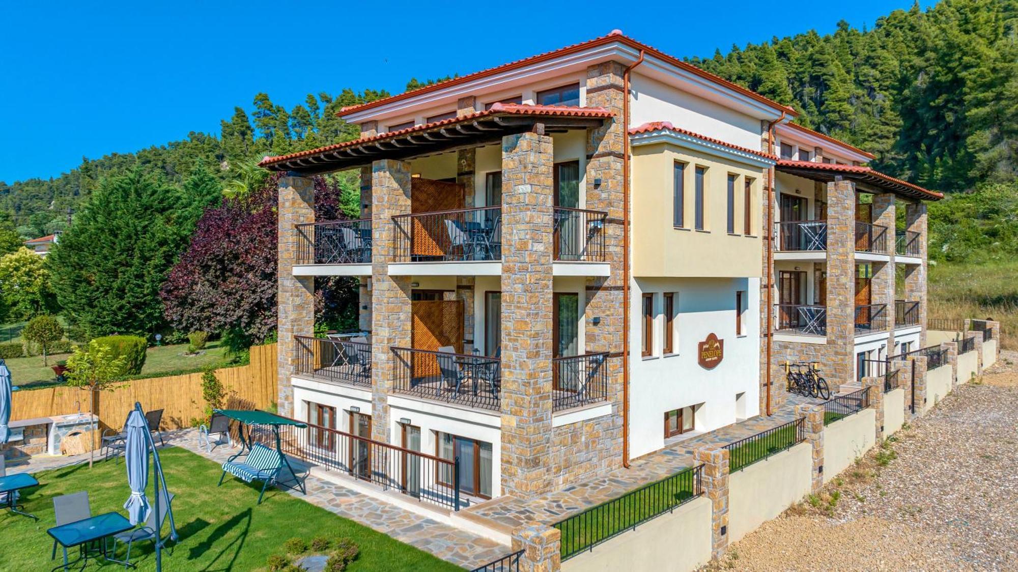 Penelope Luxury Suites Фурка Екстериор снимка
